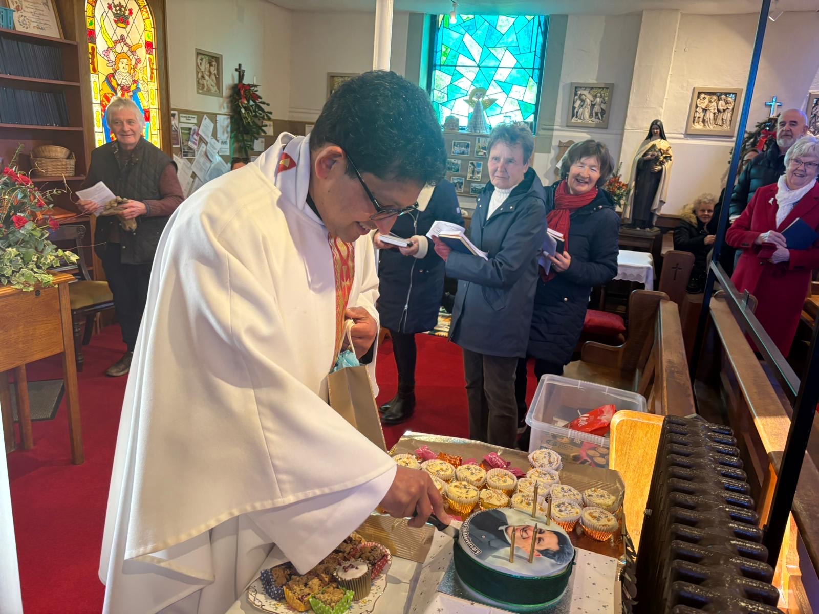 The parish celebrated the 30 years of priesthood of Fr.Sony on 4th Jan 26.