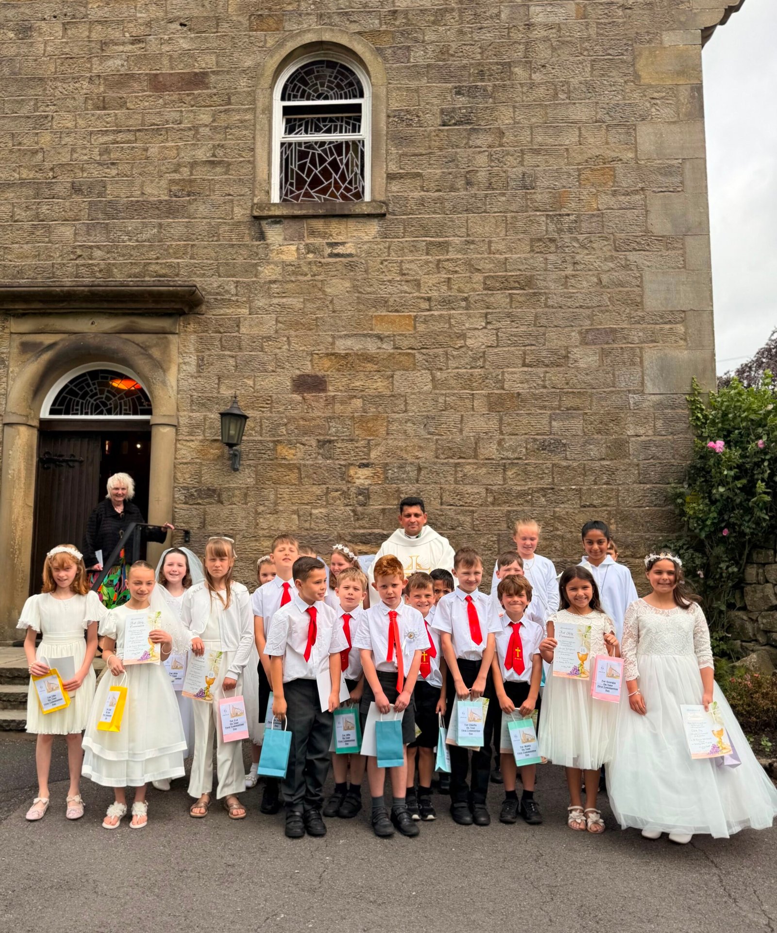 First Communion celebration on June 7th.