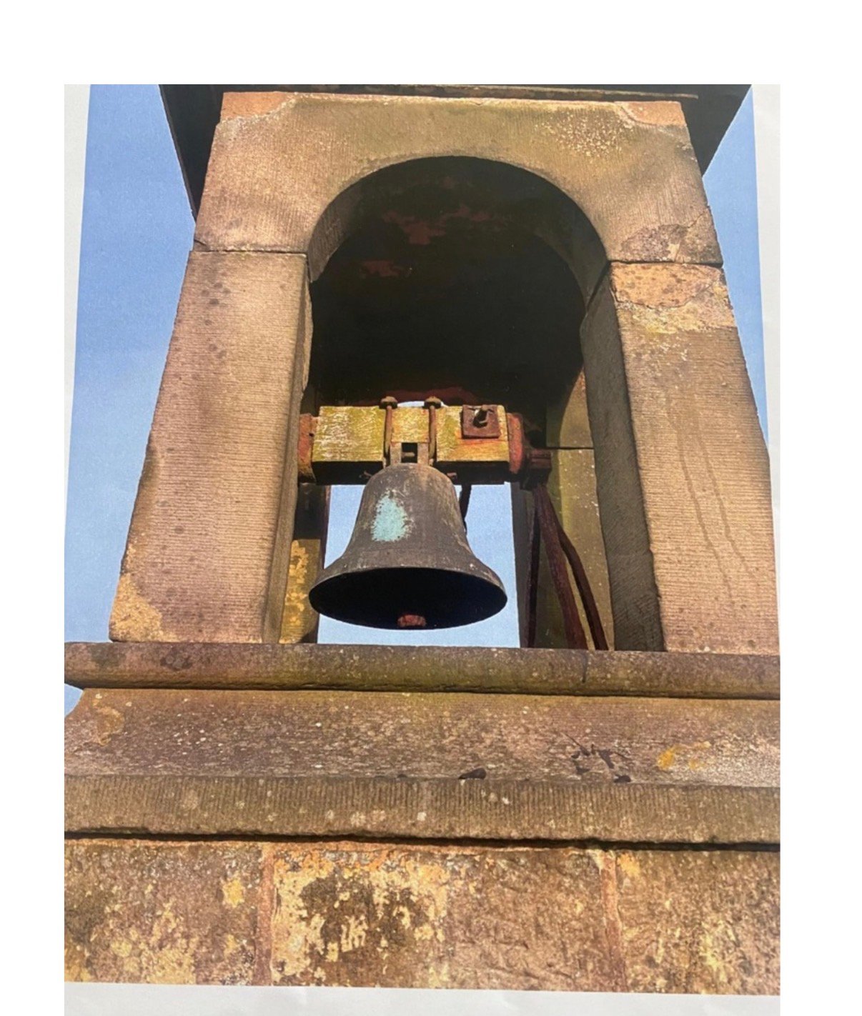 Church bell tower -Pre work picture