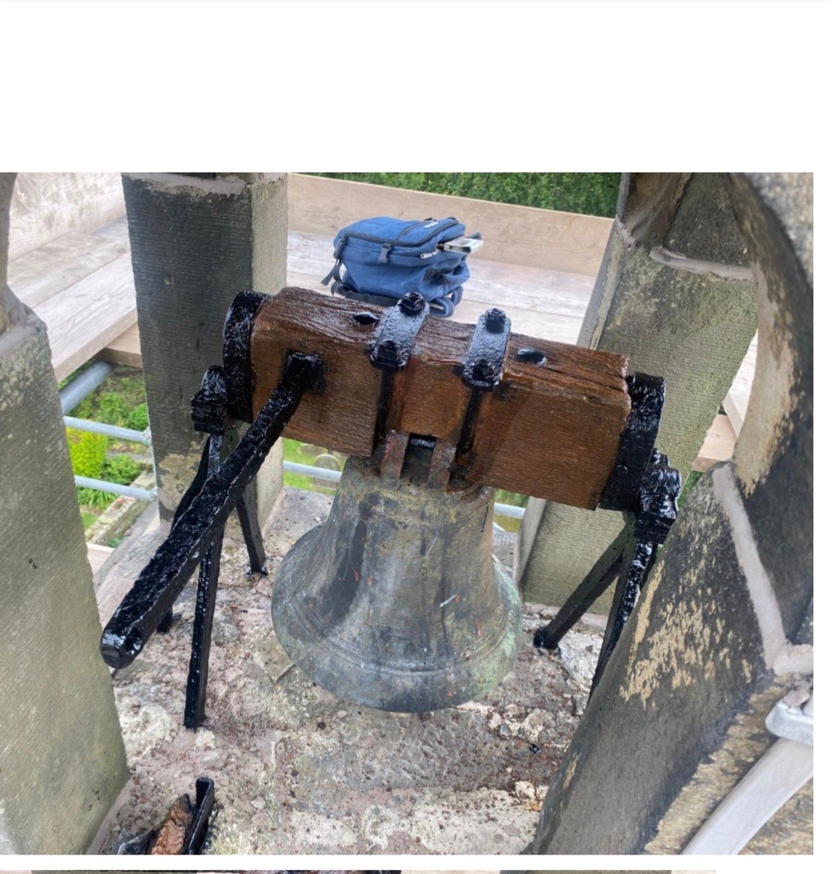 Church bell tower -Post work picture