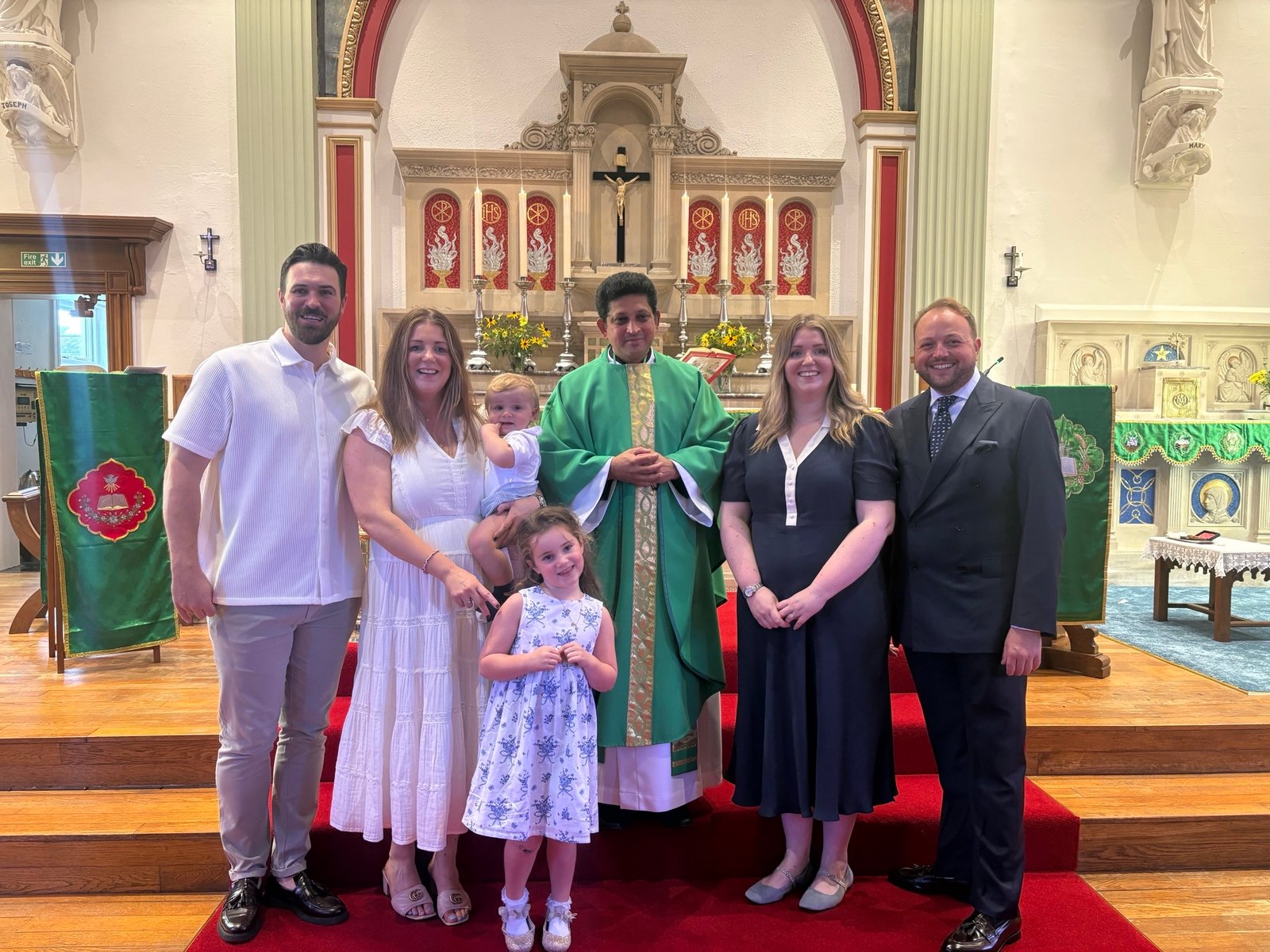 Baptism of Alfred William Singleton on 13th Sept